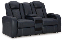 Load image into Gallery viewer, Fyne-Dyme Power Reclining Loveseat with Console
