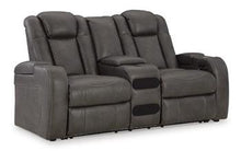 Load image into Gallery viewer, Fyne-Dyme Power Reclining Loveseat with Console
