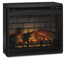 Load image into Gallery viewer, Camiburg Corner TV Stand with Electric Fireplace
