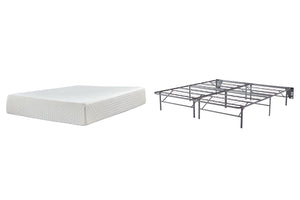 Chime 12 Inch Memory Foam Mattress Set