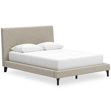 Load image into Gallery viewer, Cielden Upholstered Bed with Roll Slats
