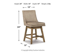 Load image into Gallery viewer, Tallenger Counter Height Bar Stool
