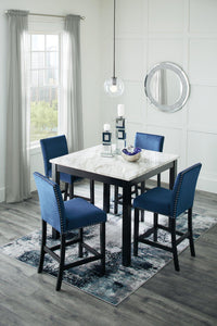 Cranderlyn Counter Height Dining Table and Bar Stools (Set of 5)