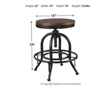 Load image into Gallery viewer, Valebeck Counter Height Bar Stool
