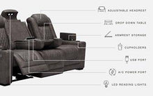 Load image into Gallery viewer, HyllMont Power Reclining Sofa
