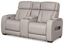 Load image into Gallery viewer, Boyington Power Reclining Loveseat with Console
