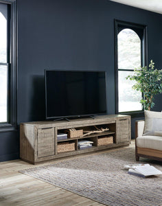 Krystanza TV Stand with Electric Fireplace