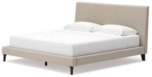 Load image into Gallery viewer, Cielden Upholstered Bed with Roll Slats
