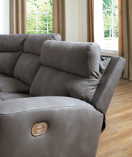 Load image into Gallery viewer, Next-Gen DuraPella Power Reclining Sectional Loveseat with Console
