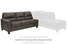 Load image into Gallery viewer, Navi 2-Piece Sleeper Sectional with Chaise
