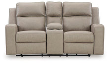 Load image into Gallery viewer, Lavenhorne Reclining Loveseat with Console
