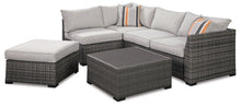 Load image into Gallery viewer, Cherry Point 4-piece Outdoor Sectional Set
