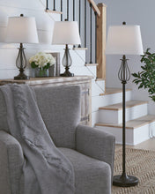 Load image into Gallery viewer, Brycestone Floor Lamp with 2 Table Lamps
