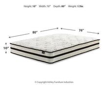 Load image into Gallery viewer, Chime 10 Inch Hybrid Mattress Set
