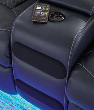 Load image into Gallery viewer, Fyne-Dyme Power Reclining Loveseat with Console
