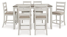 Load image into Gallery viewer, Skempton Counter Height Dining Table and Bar Stools (Set of 7)
