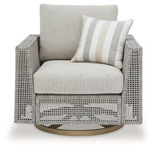 Load image into Gallery viewer, Seton Creek Outdoor Swivel Lounge with Cushion
