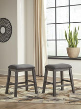 Load image into Gallery viewer, Caitbrook Counter Height Upholstered Bar Stool
