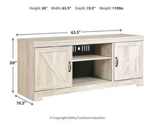 Load image into Gallery viewer, Bellaby 63&quot; TV Stand with Electric Fireplace
