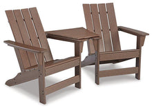 Load image into Gallery viewer, Emmeline 2 Adirondack Chairs with Tete-A-Tete Table Connector
