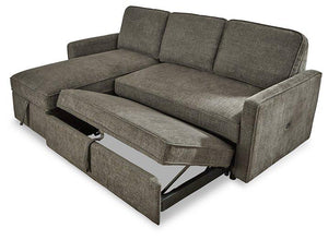 Kerle 2-Piece Sectional with Pop Up Bed