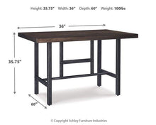 Load image into Gallery viewer, Kavara Counter Height Dining Table
