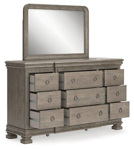 Lexorne Dresser and Mirror