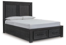 Load image into Gallery viewer, Foyland Panel Storage Bed
