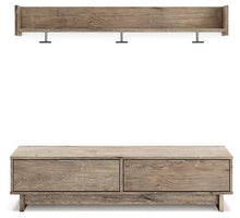 Load image into Gallery viewer, Oliah Bench with Coat Rack
