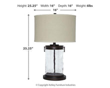 Load image into Gallery viewer, Tailynn Table Lamp
