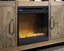 Load image into Gallery viewer, Camiburg Corner TV Stand with Electric Fireplace
