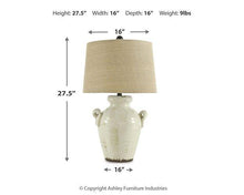 Load image into Gallery viewer, Emelda Table Lamp
