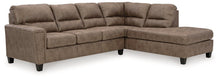 Load image into Gallery viewer, Navi 2-Piece Sectional Sofa Sleeper Chaise
