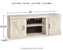 Load image into Gallery viewer, Bellaby TV Stand with Electric Fireplace
