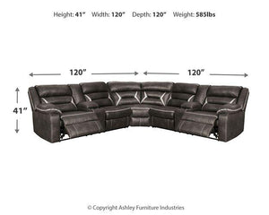 Kincord Power Reclining Sectional