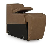 Load image into Gallery viewer, Magic Man Power Reclining Sectional Loveseat with Console
