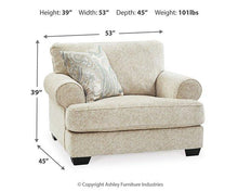 Load image into Gallery viewer, Monaghan Oversized Chair and Ottoman
