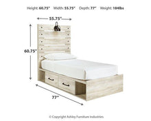 Load image into Gallery viewer, Cambeck Bed with 2 Storage Drawers
