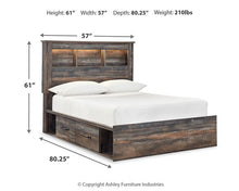 Load image into Gallery viewer, Drystan Youth Bed with 2 Storage Drawers
