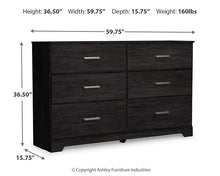 Load image into Gallery viewer, Belachime Dresser and Mirror
