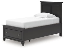 Load image into Gallery viewer, Lanolee Panel Storage Bed
