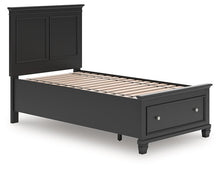 Load image into Gallery viewer, Lanolee Panel Storage Bed
