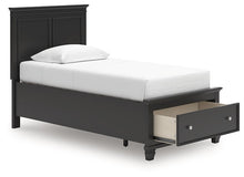Load image into Gallery viewer, Lanolee Panel Storage Bed

