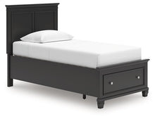 Load image into Gallery viewer, Lanolee Panel Storage Bed
