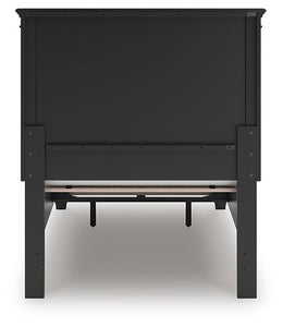 Lanolee Panel Storage Bed