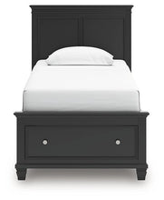 Load image into Gallery viewer, Lanolee Panel Storage Bed
