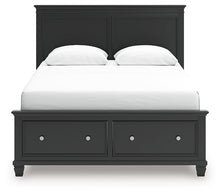 Load image into Gallery viewer, Lanolee Panel Storage Bed
