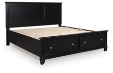 Load image into Gallery viewer, Lanolee Panel Storage Bed

