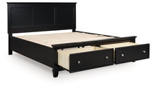 Load image into Gallery viewer, Lanolee Panel Storage Bed
