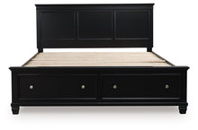 Load image into Gallery viewer, Lanolee Panel Storage Bed
